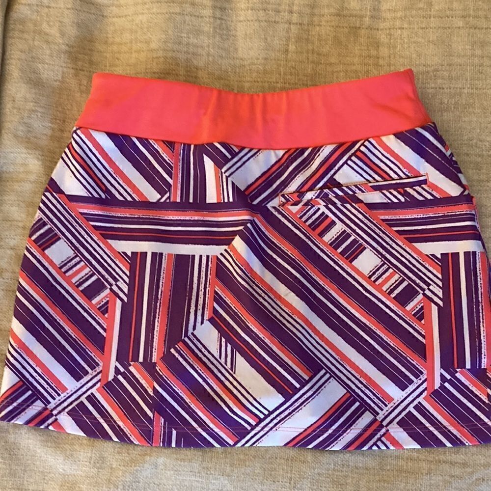 Adidas Girls Neon Pink & Purple Tennis Skort. Size XS. - Picture 2 of 7